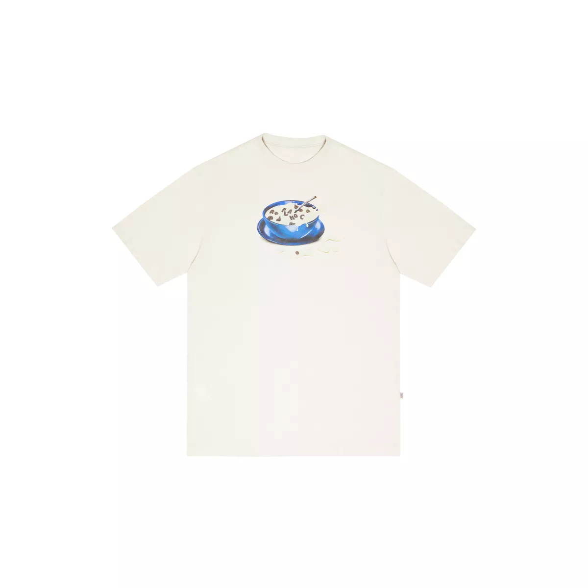 Camiseta Plano C Logo Cereal White