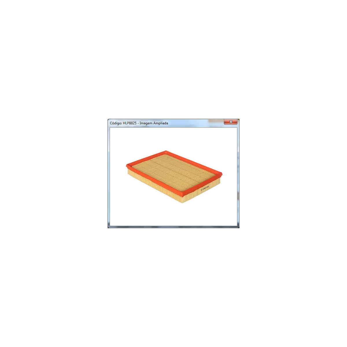 Filtro Ar Vox Filters HLP8825 - Grupo Celinho Autopeças