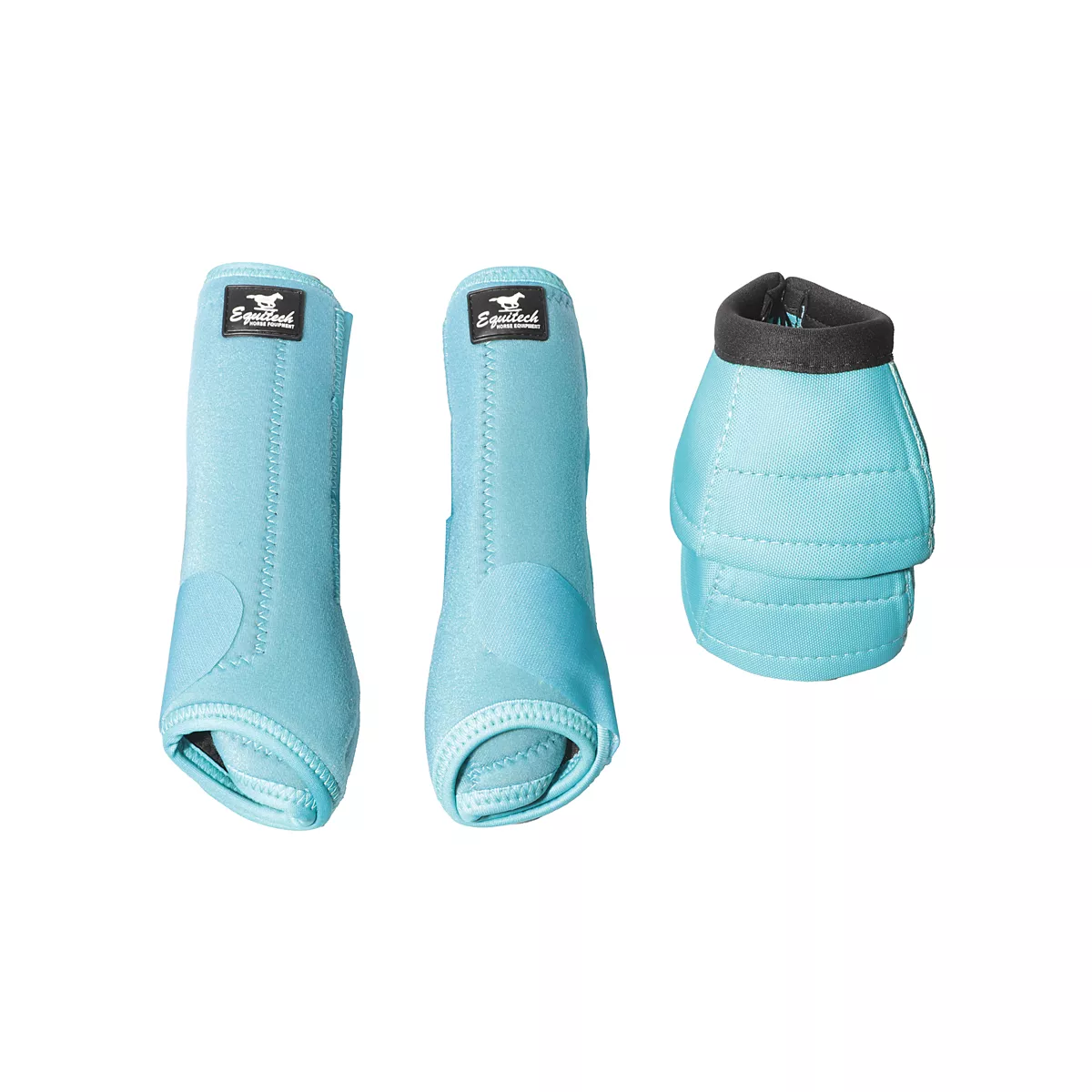 KIT-2-PATAS-EQUITECH-VERDE-AGUA | Horses Ville | O Shopping do Cavaleiro