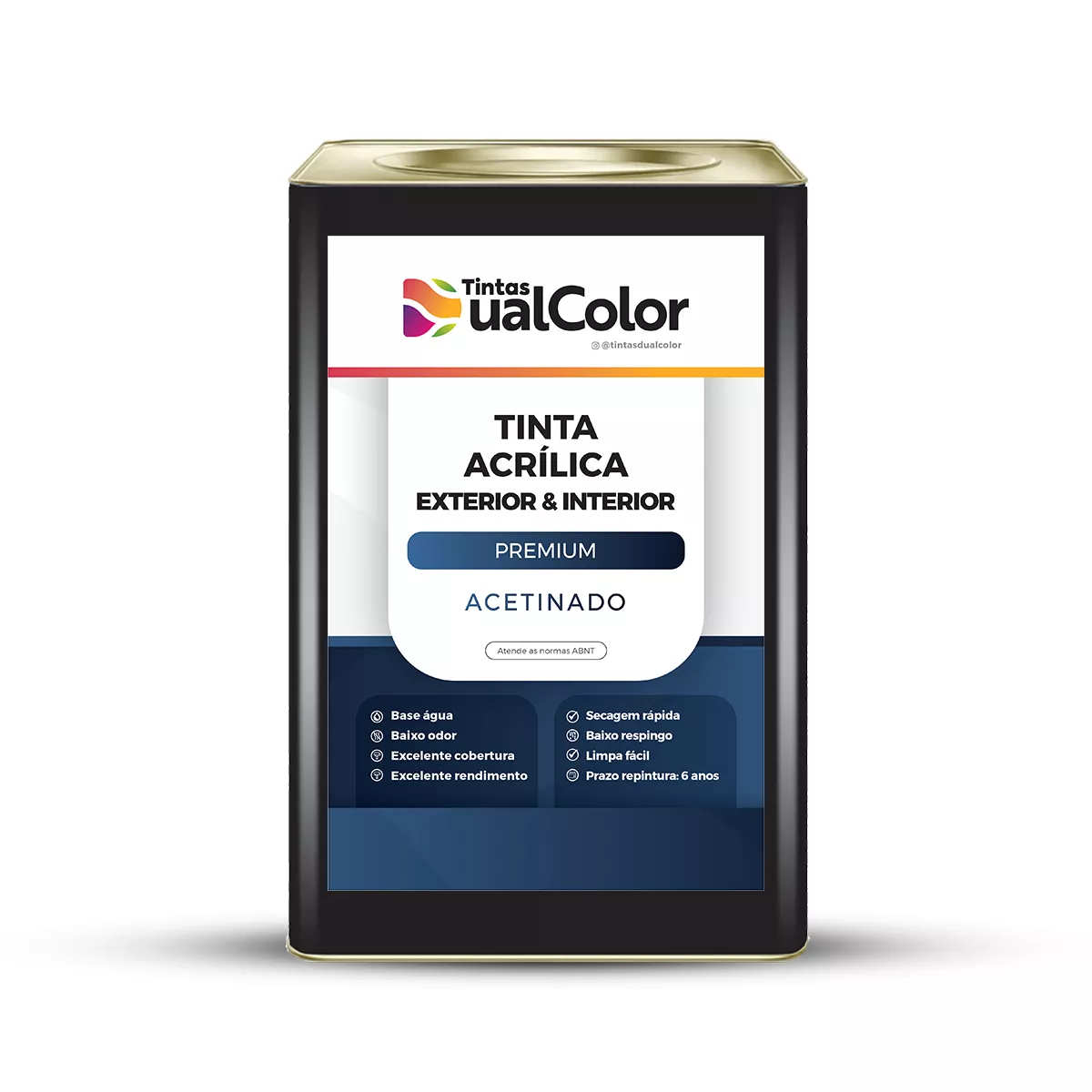 TINTA ACRÍLICA PREMIUM ACETINADO - BASE A - GALÃO 3,2L | NO ESTOQUE