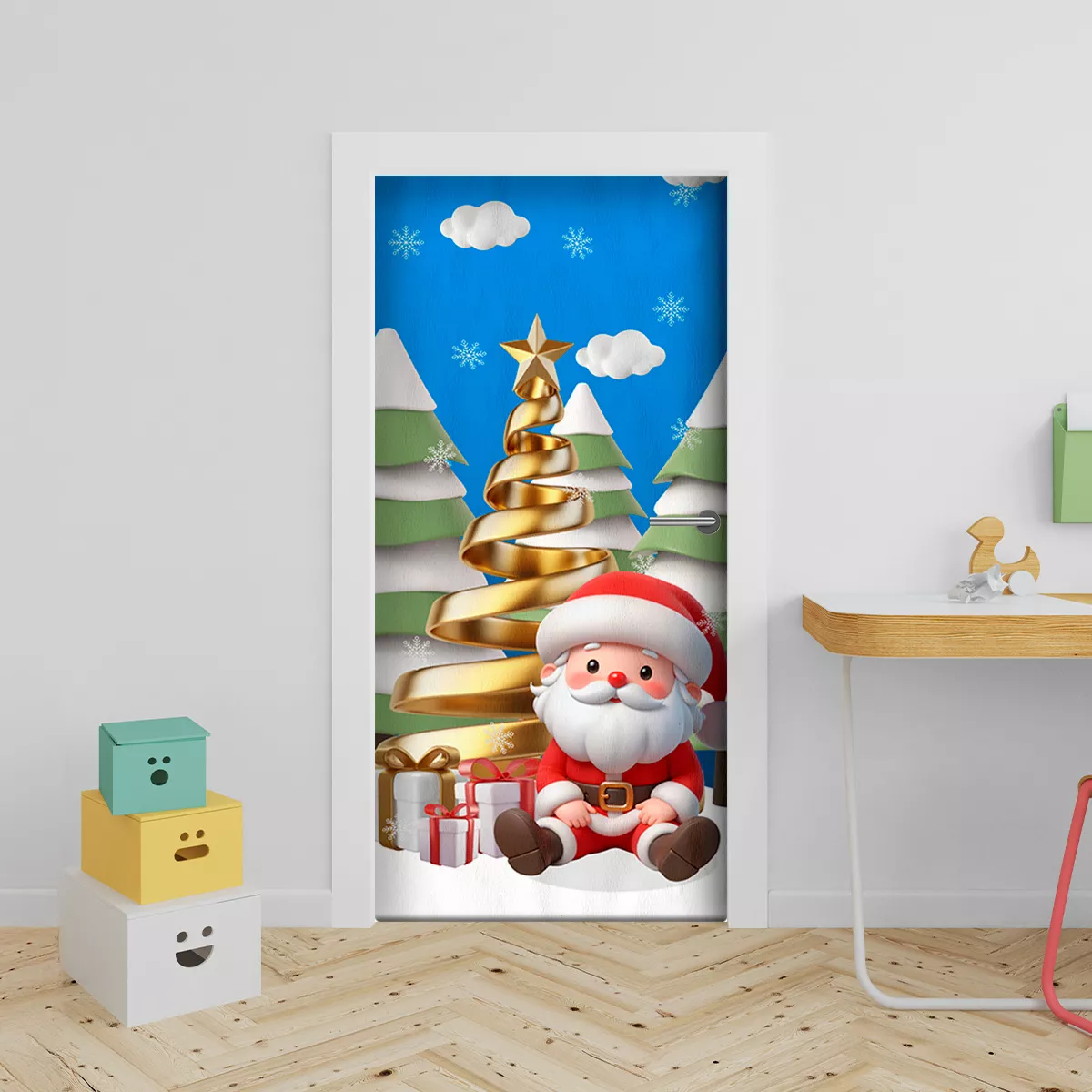 Capa de Porta Natal 4613 ... - Painel Festivo