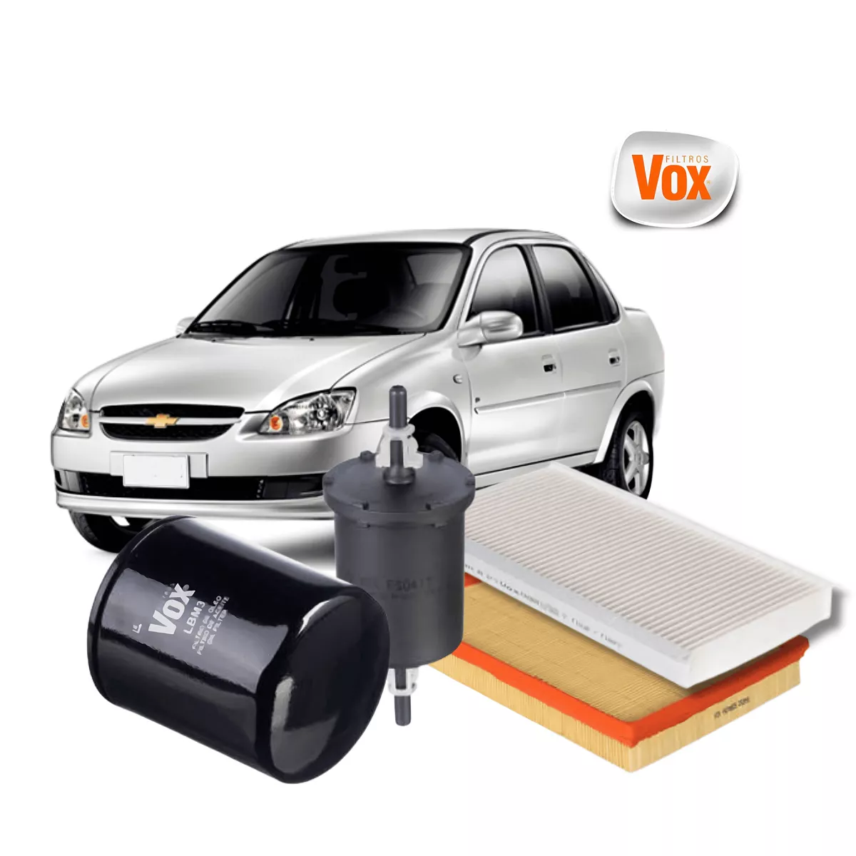 Kit Reparo Chevrolet Corsa 2003 até 2009 - Filtros...