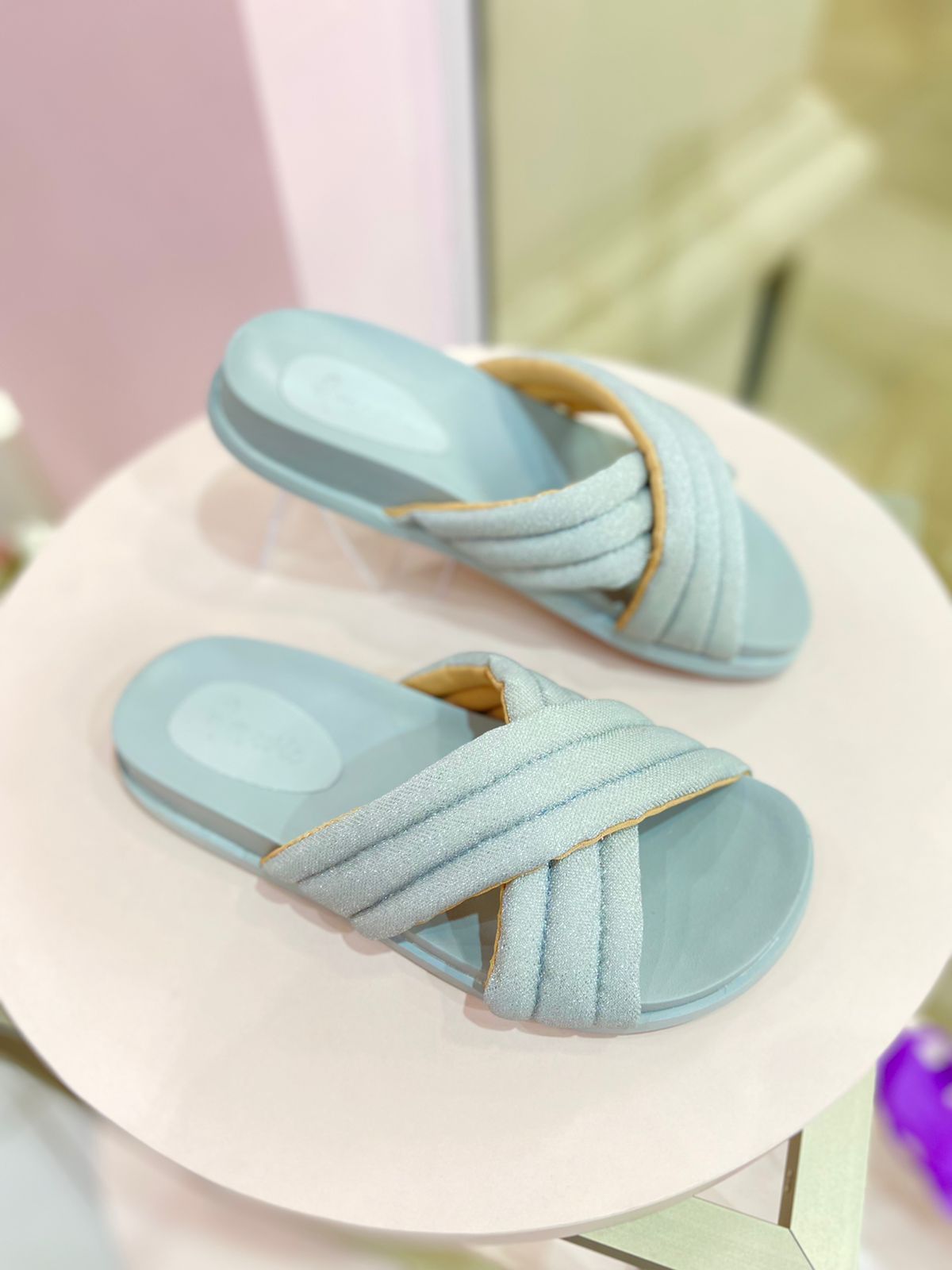 Birken Antonella Cinza - AMAVIE SAPATOS