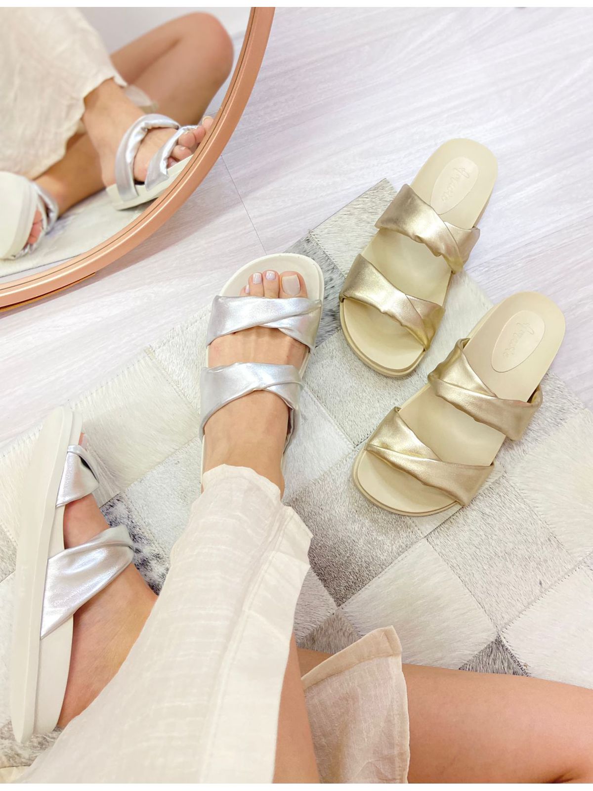 Birken Mathilda Prata - AMAVIE SAPATOS