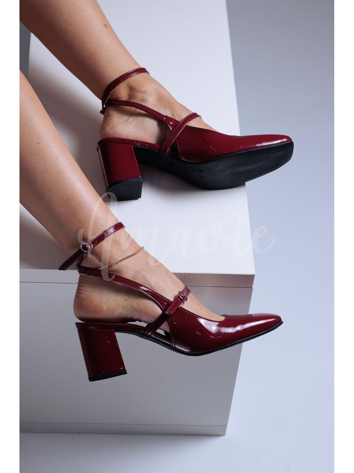 Sapato Mary Jane Cherry - AMAVIE SAPATOS