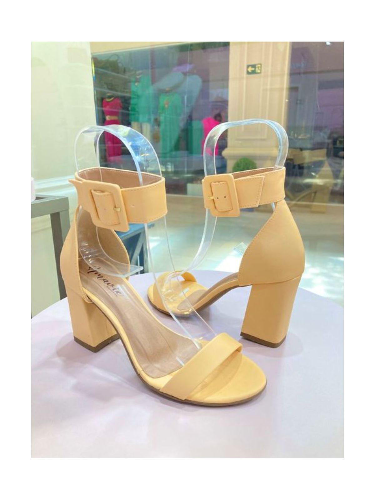 Sandália Felina Peach - AMAVIE SAPATOS