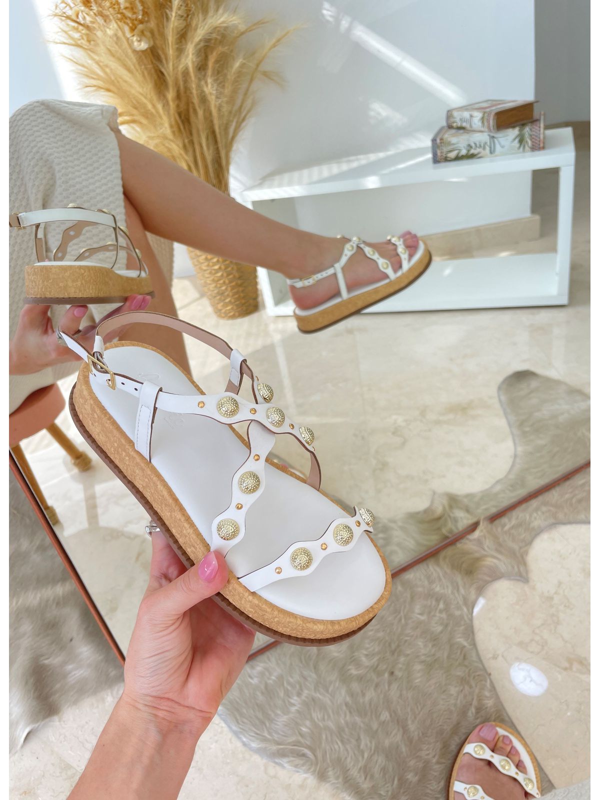 Papete Luz Branca - AMAVIE SAPATOS