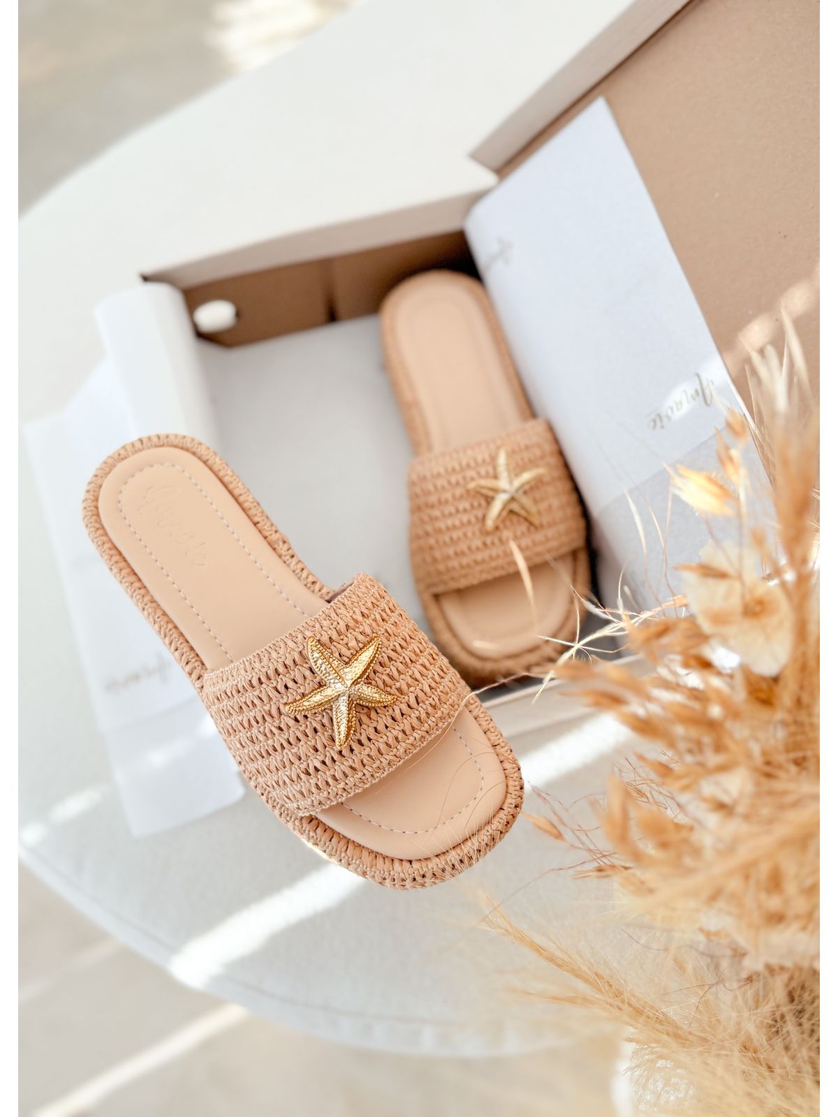 Flat Noronha Natural - AMAVIE SAPATOS