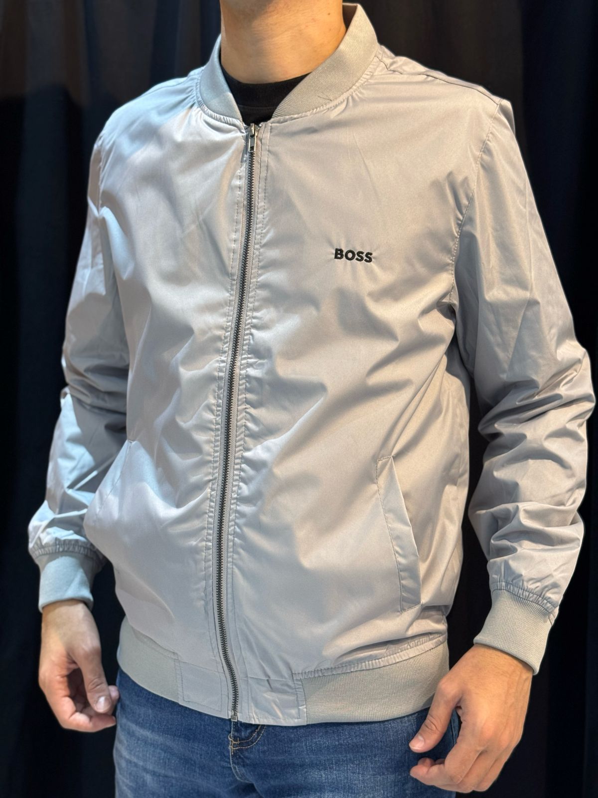 Jaqueta Forrada Bss - Cinza - 01946 - Conceito 62