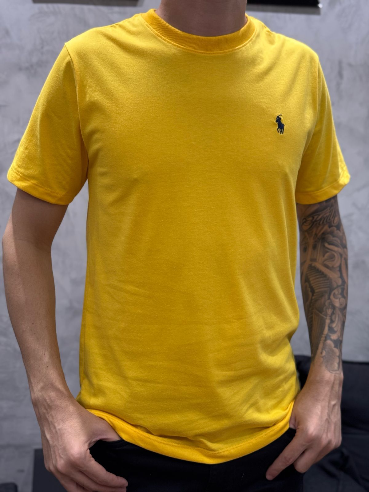 Camiseta Premium Ralph - Mostarda - 01968 - Conceito 62