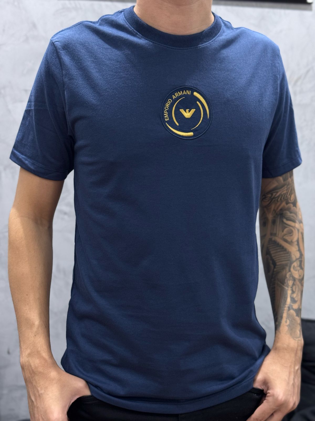 Camiseta Premium Armani - Azul - 01980 - Conceito 62