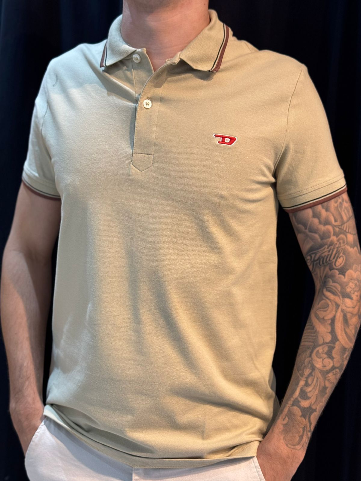 Polo Premium DSL - Bege - 02657 - Conceito 62