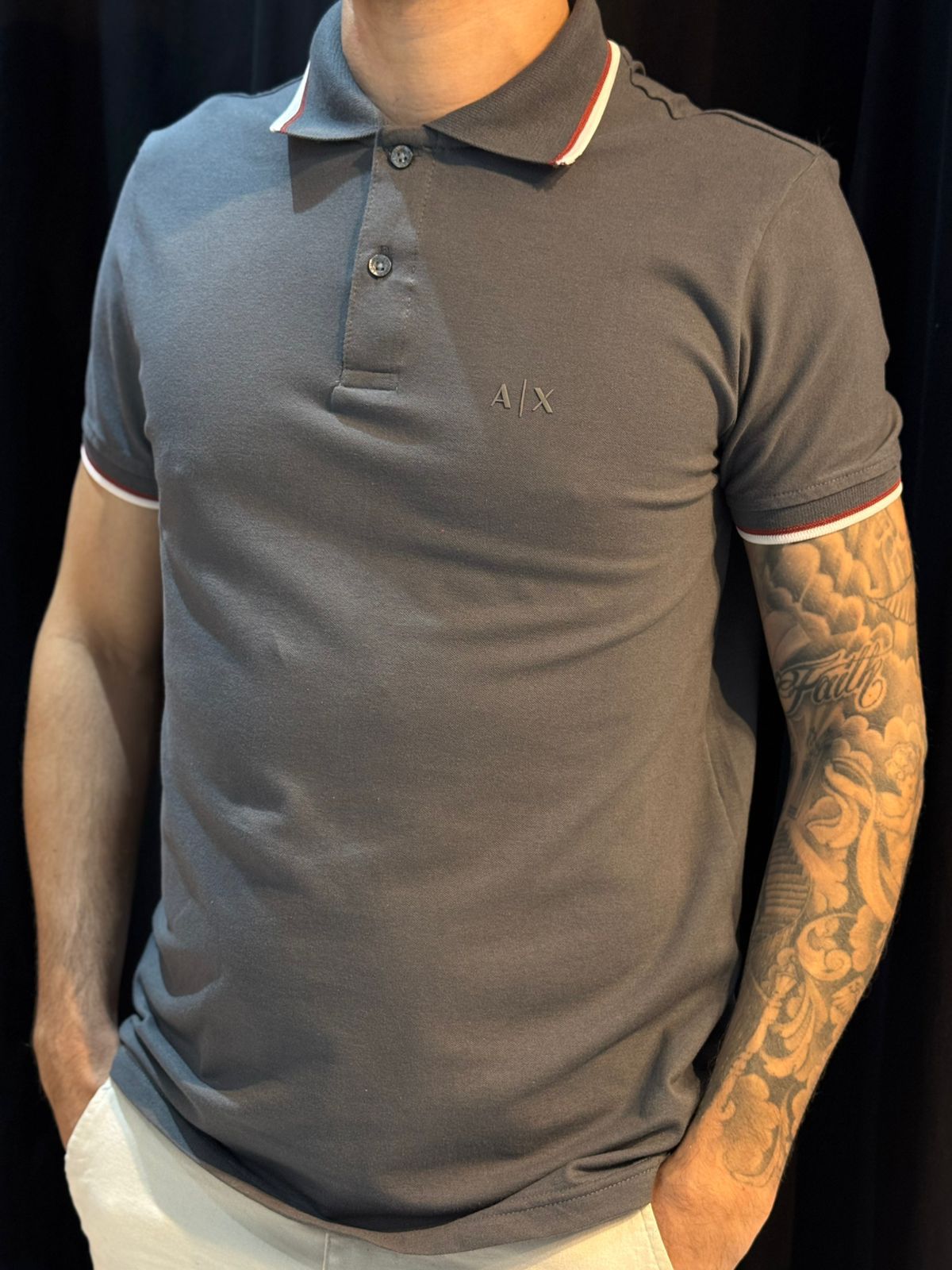 Polo Premium AX - Cinza - 02668 - Conceito 62