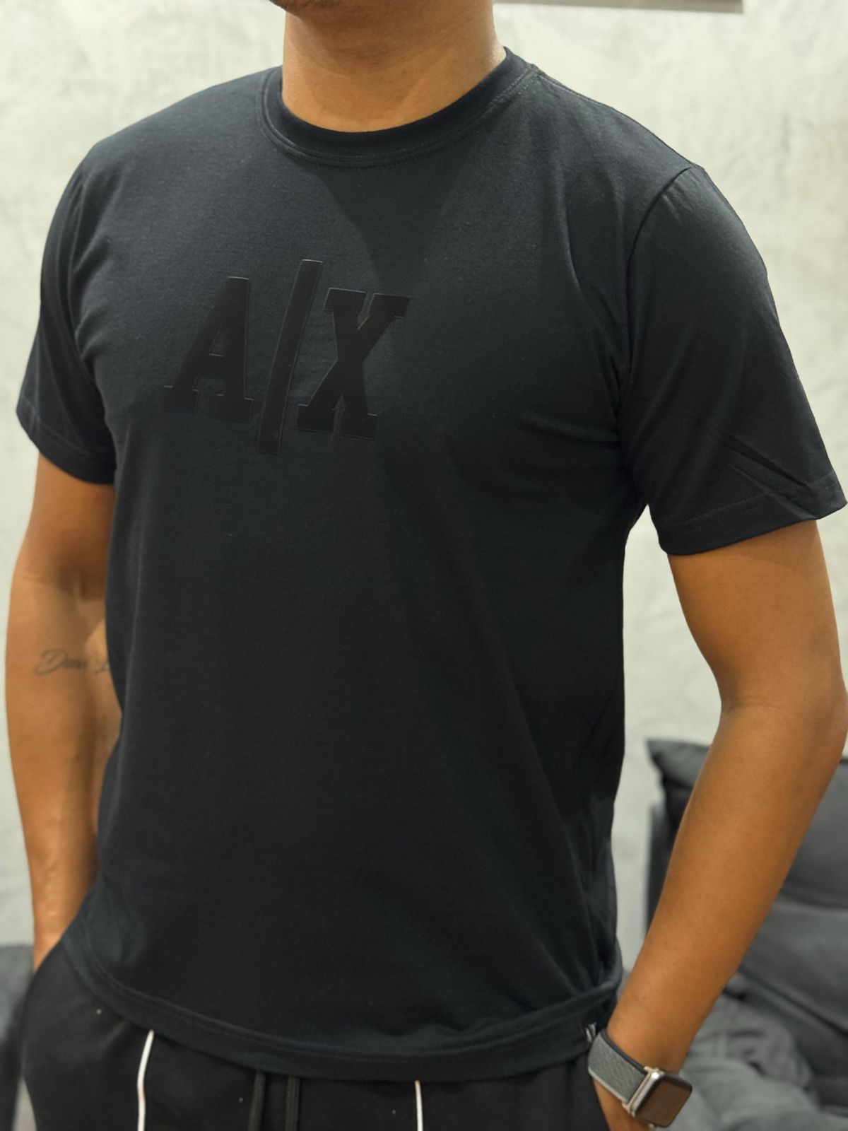Camiseta Premium AX - Preto - 02368 - Conceito 62