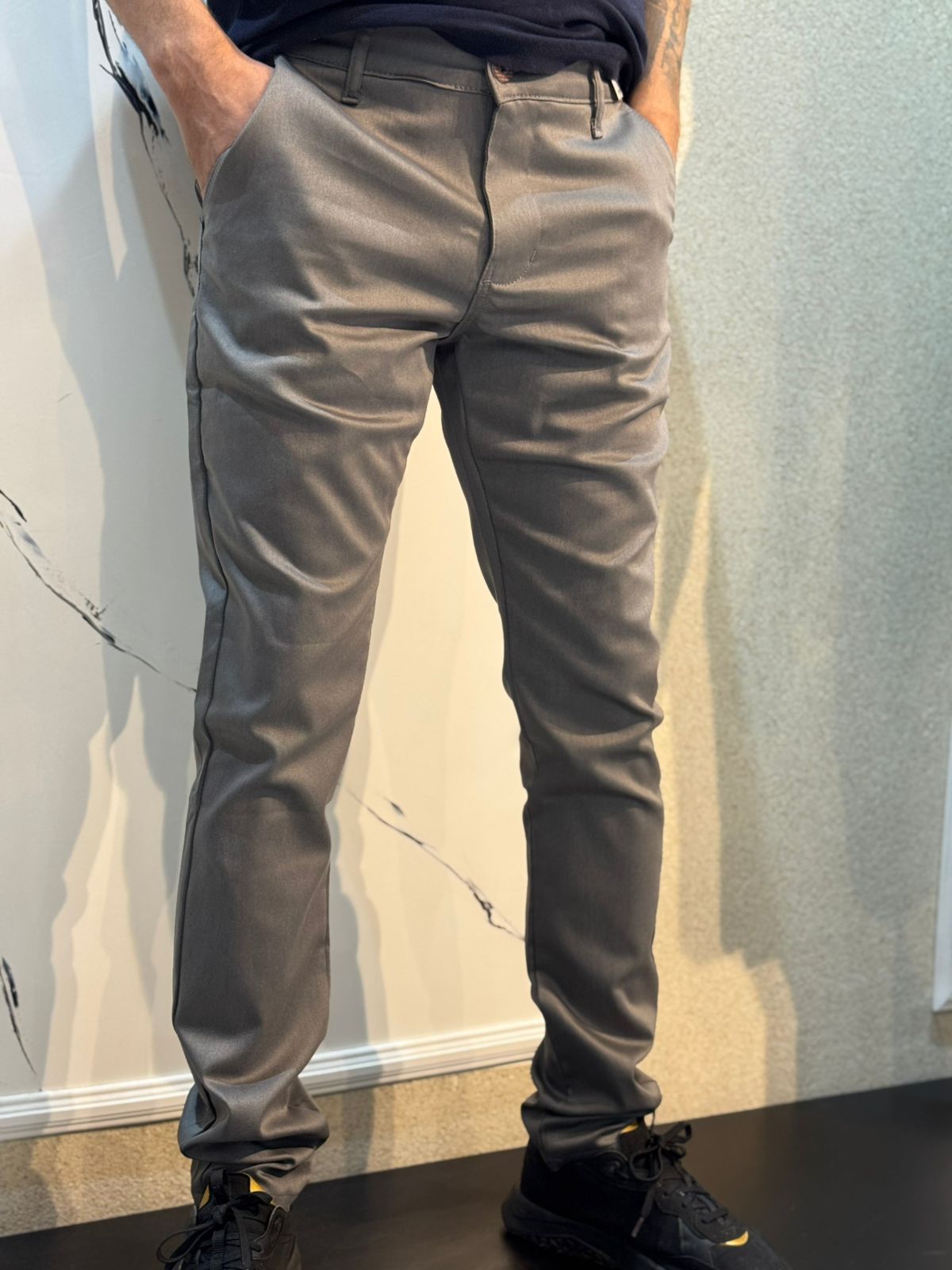 Calça Jeans CK Cinza - 02379 - Conceito 62