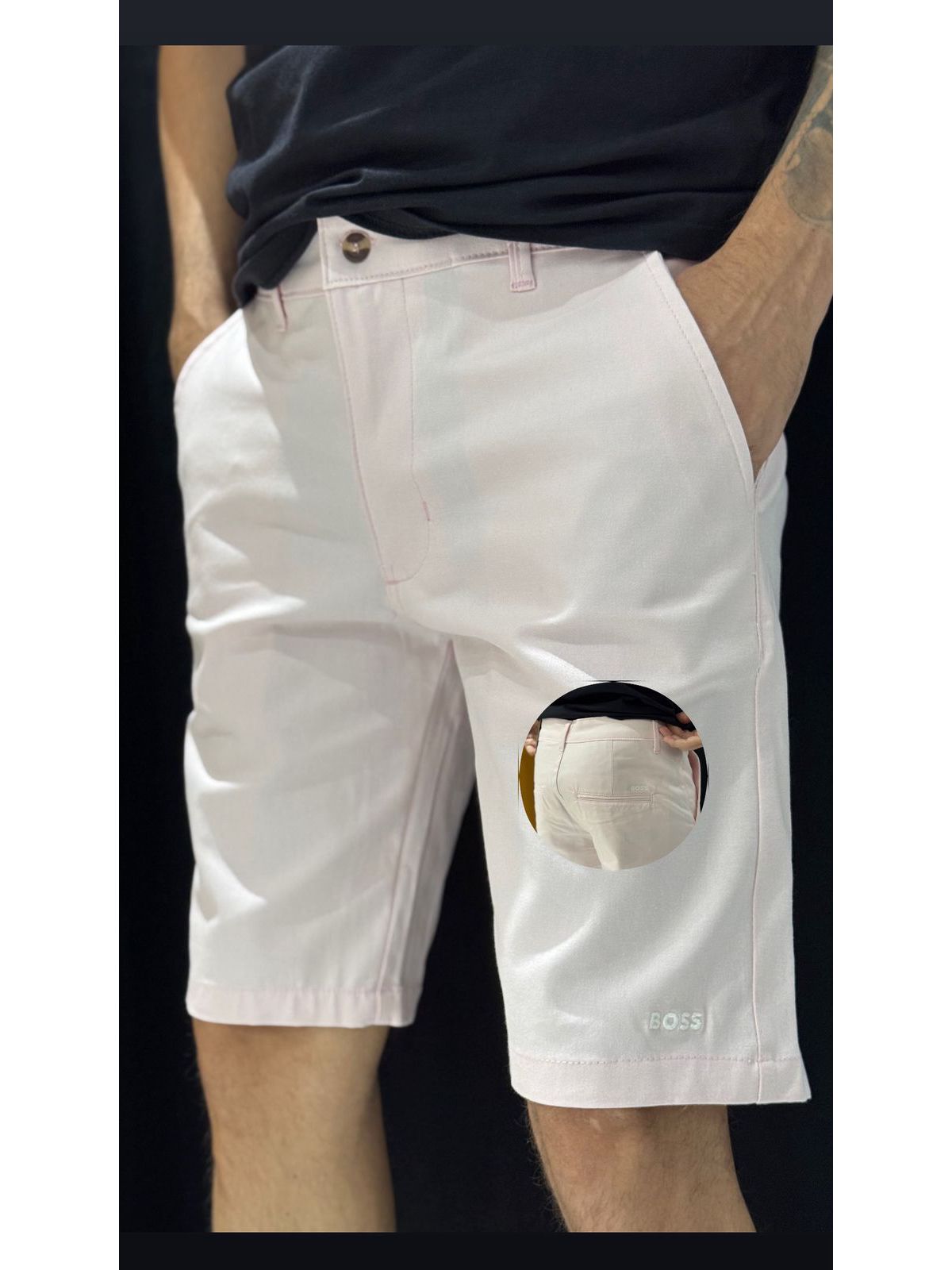 Bermuda Brim Bss - Rosa - 02336 - Conceito 62