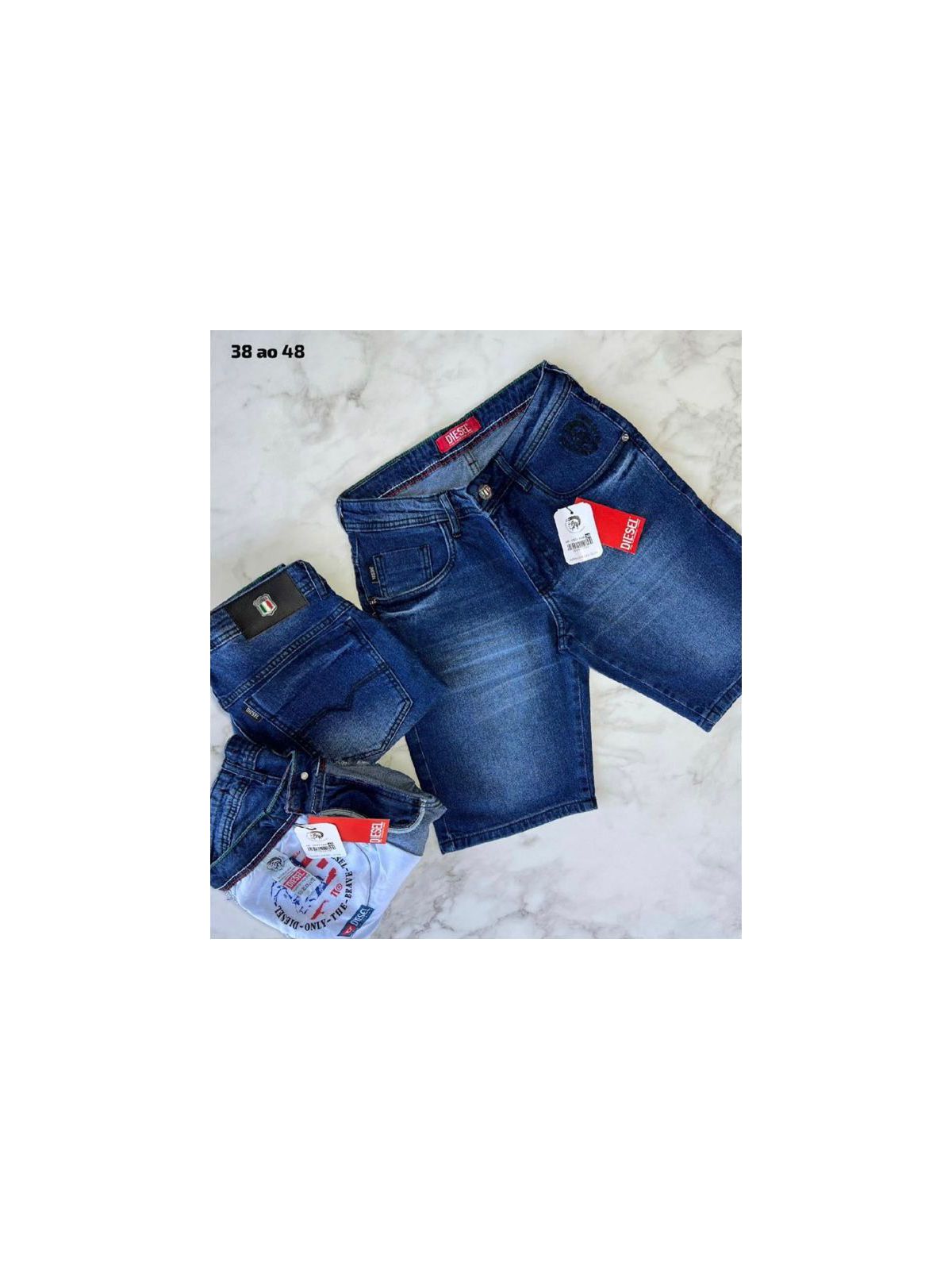Bermuda Jeans DSL - 03491 - Conceito 62