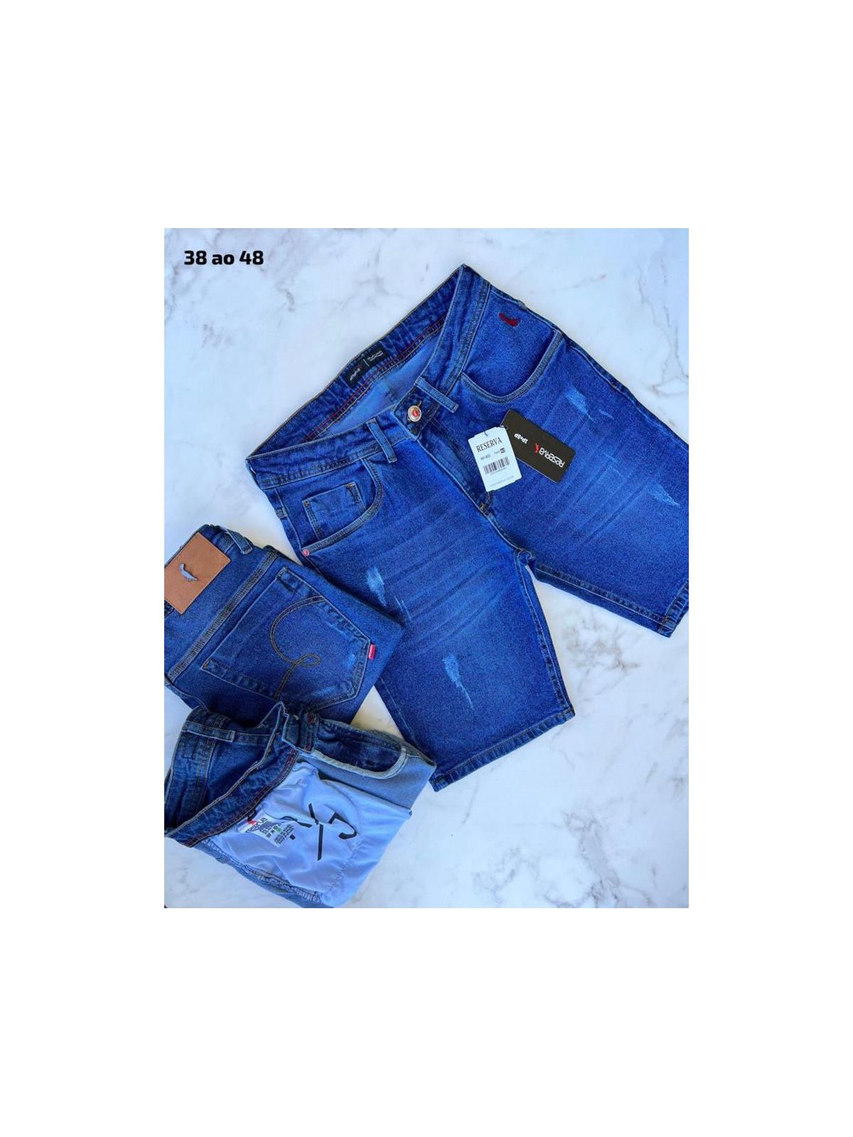 Bermuda Jeans RSVA - 03486 - Conceito 62