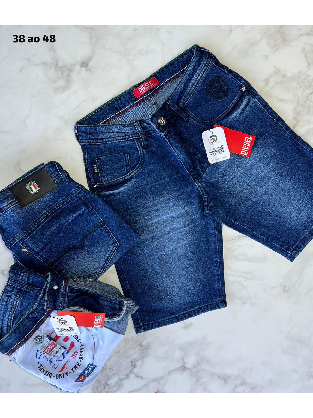 Bermuda Jeans DSL - 02743 - Conceito 62
