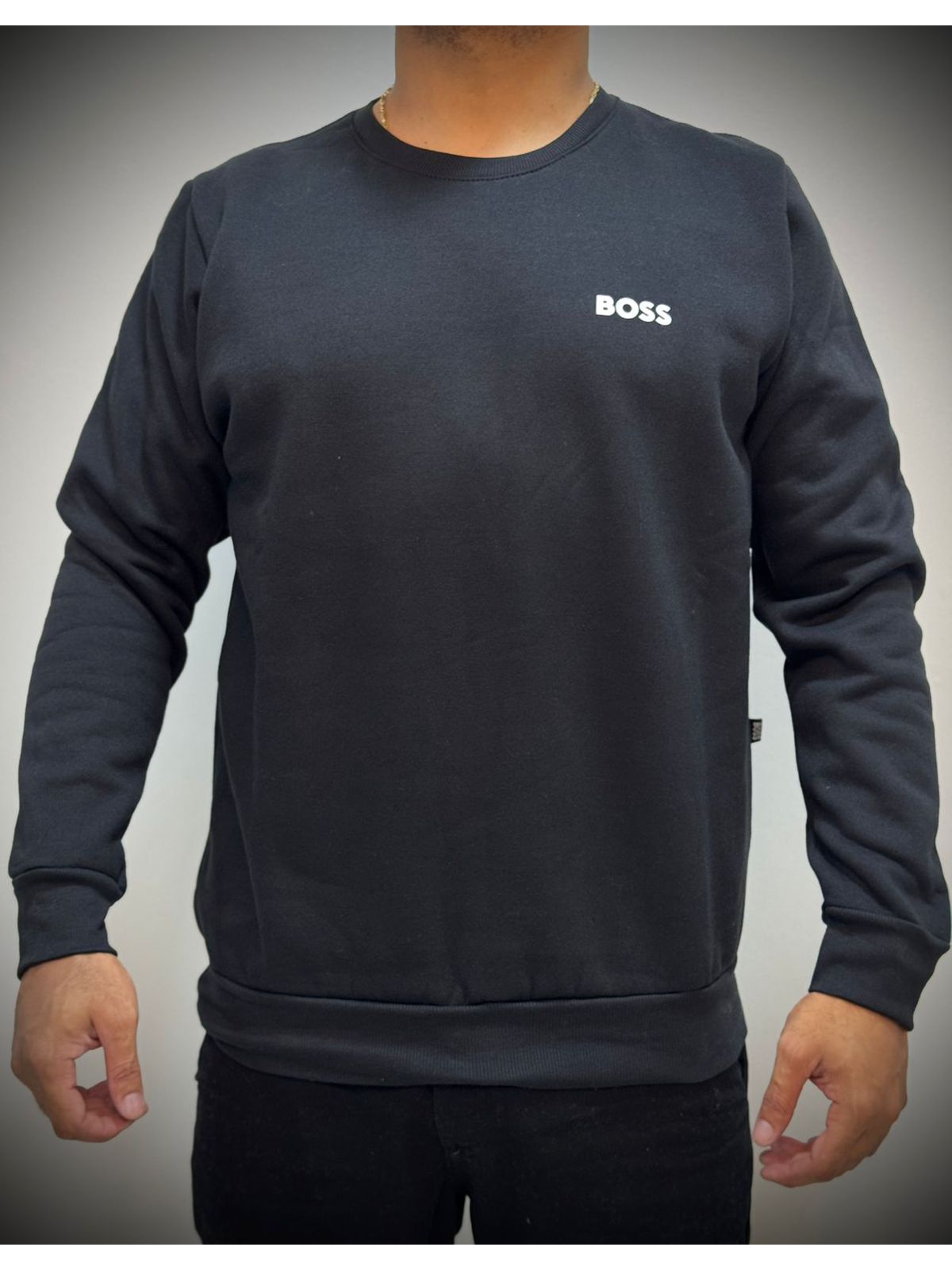 Blusão Moletom BSS - Preto - 03176 - Conceito 62