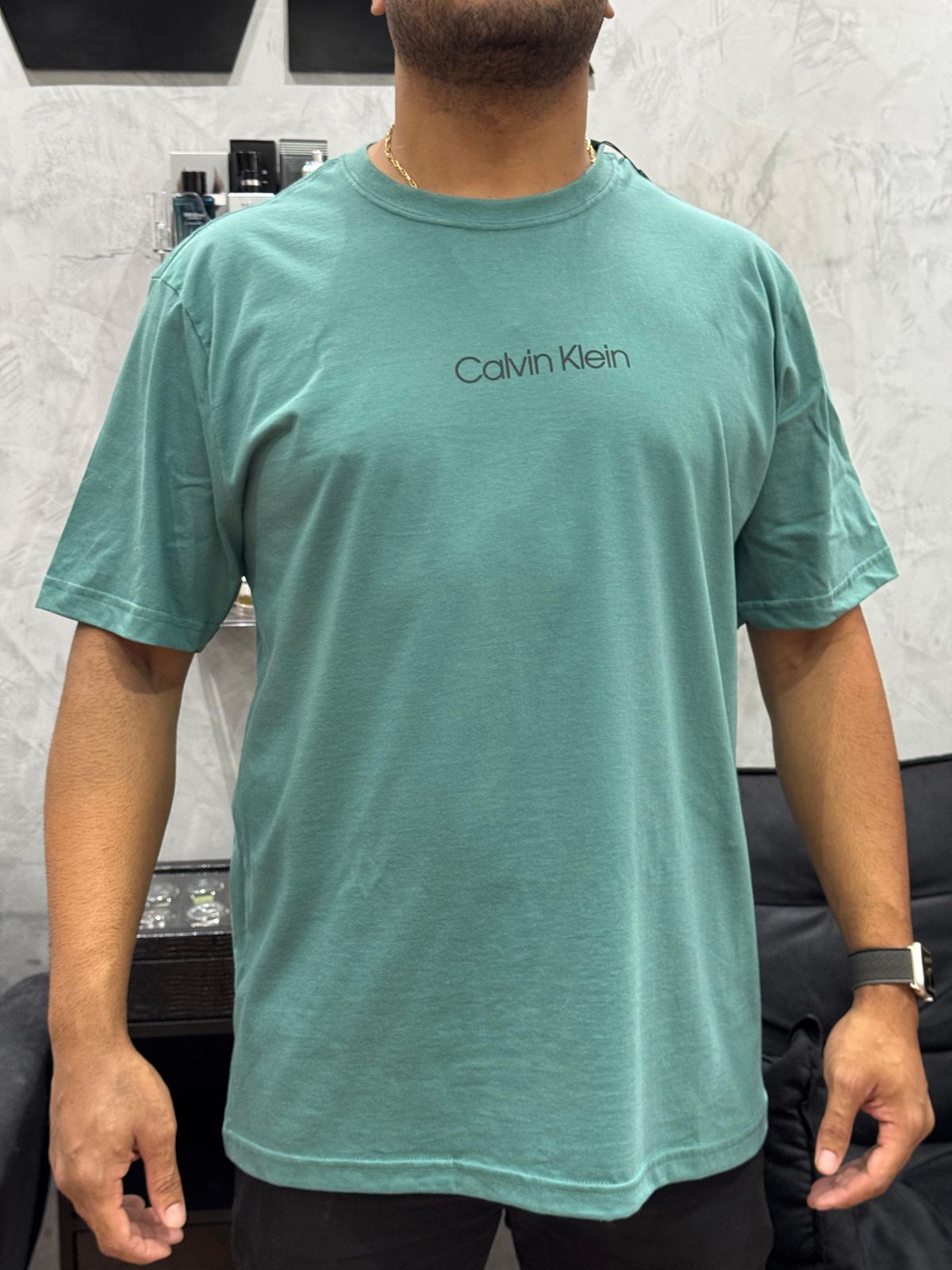 Camiseta Premium CK - Verde - 02719 - Conceito 62