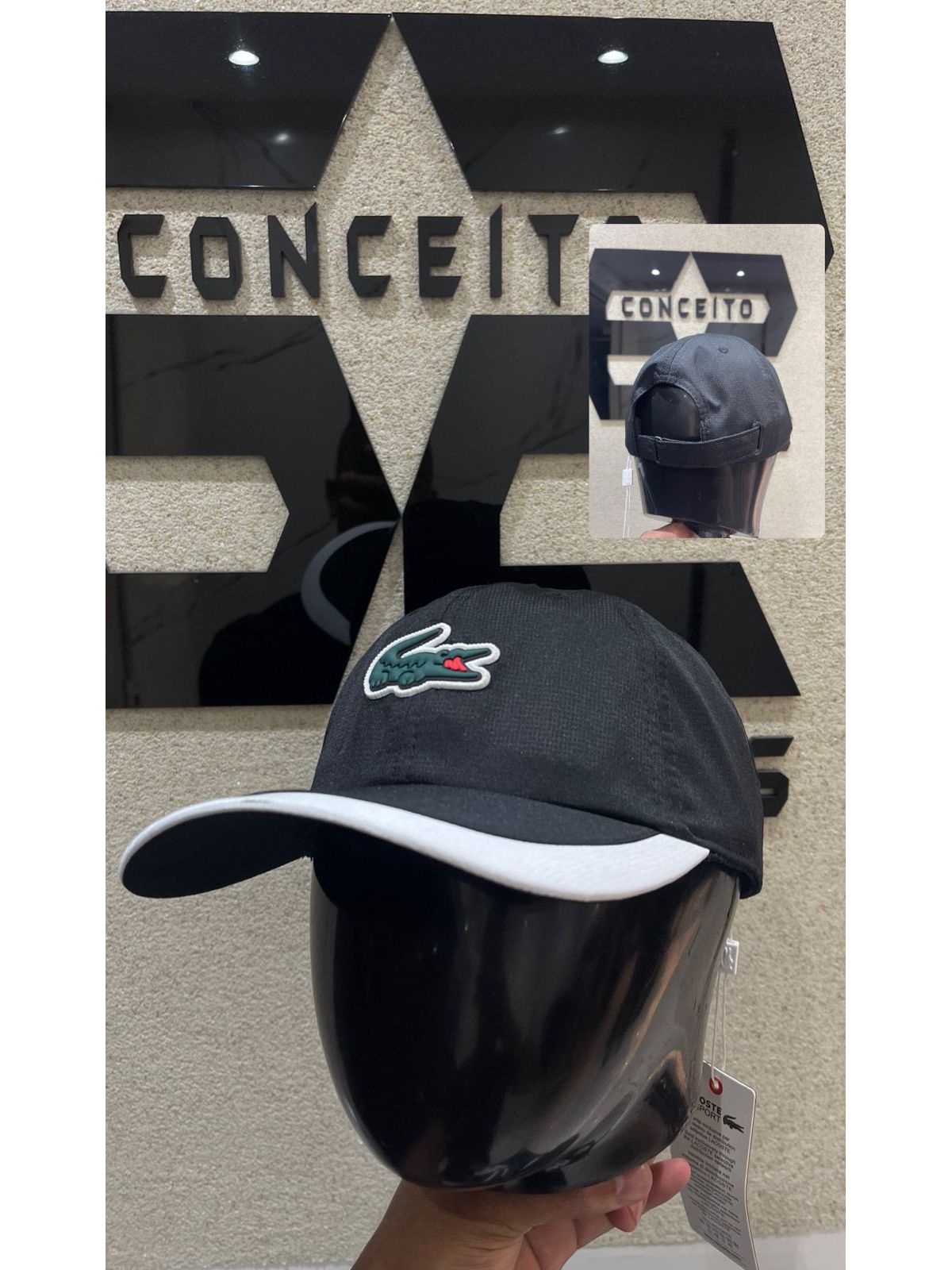 Boné Lcst - Preto - 02840 - Conceito 62