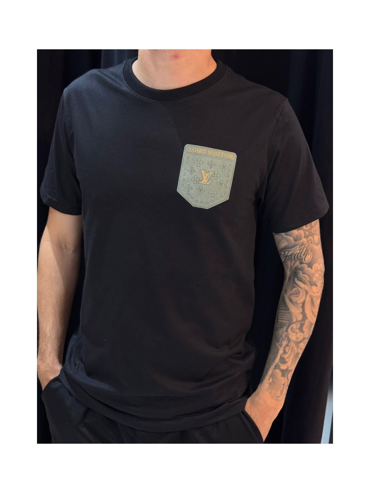 Camiseta Premium LV - Preto - 03203 - Conceito 62