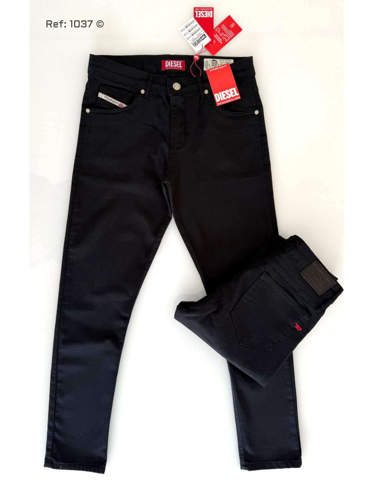 Calça Jeans DSL - preto - 03638 - Conceito 62