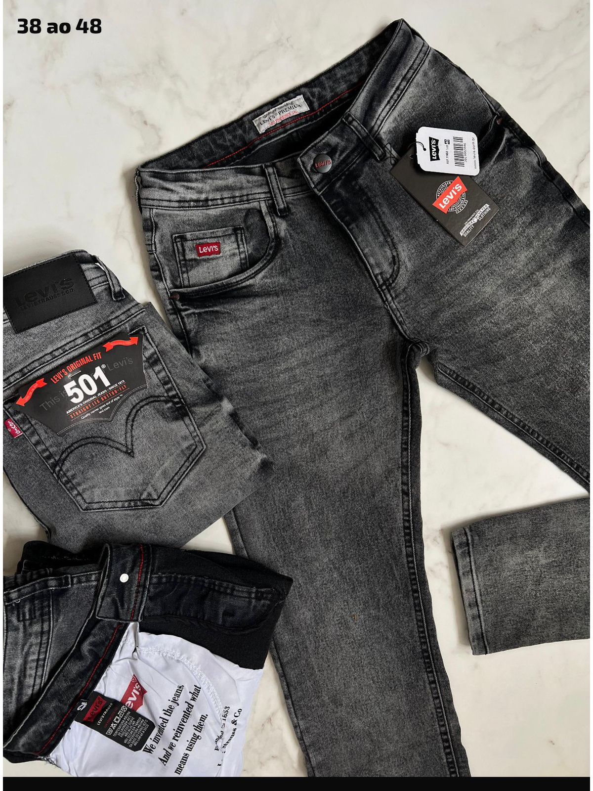 Calça Jeans Levs - 02727 - Conceito 62