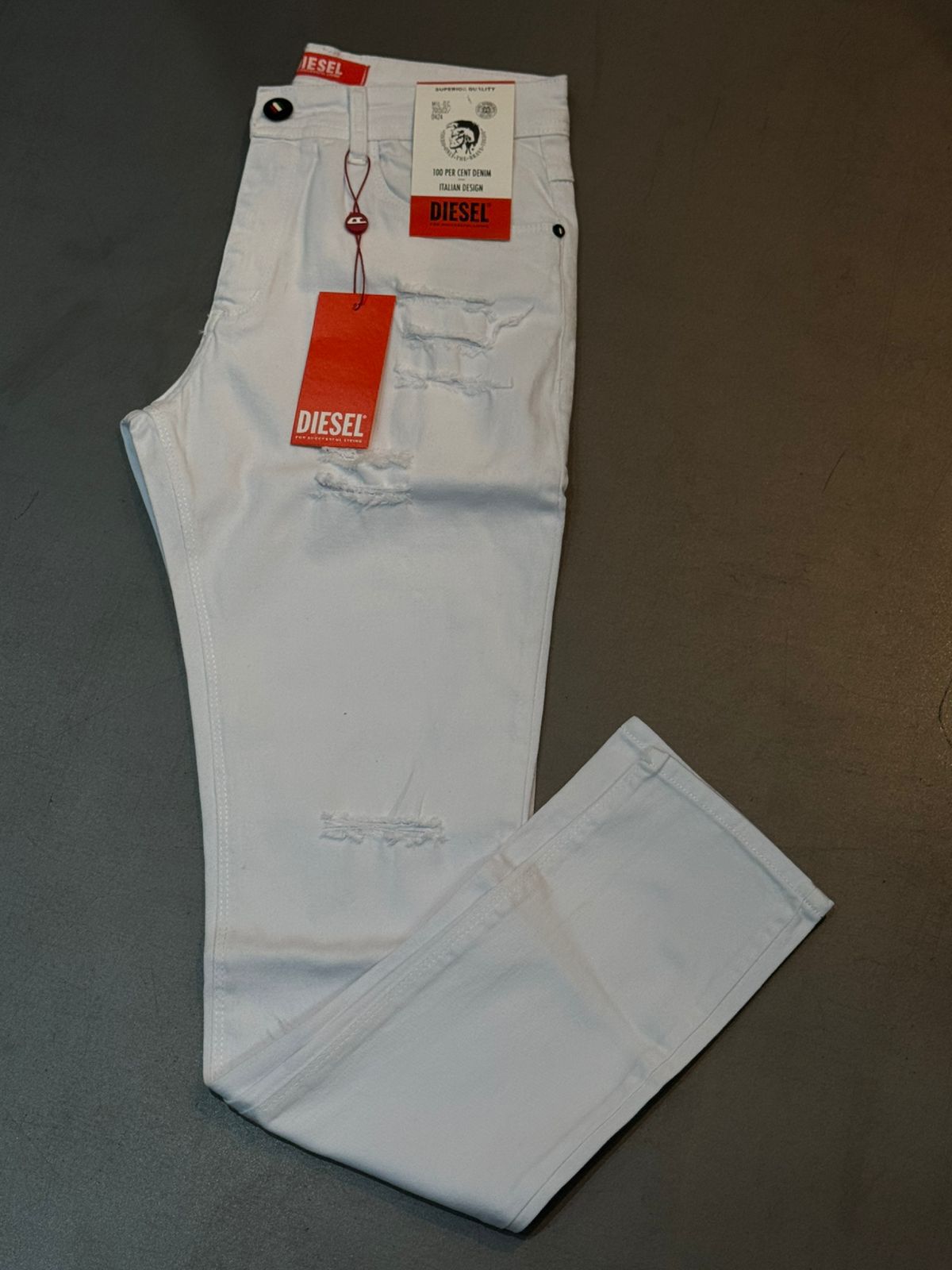 Calça Jeans DSL - Branco - 02748 - Conceito 62