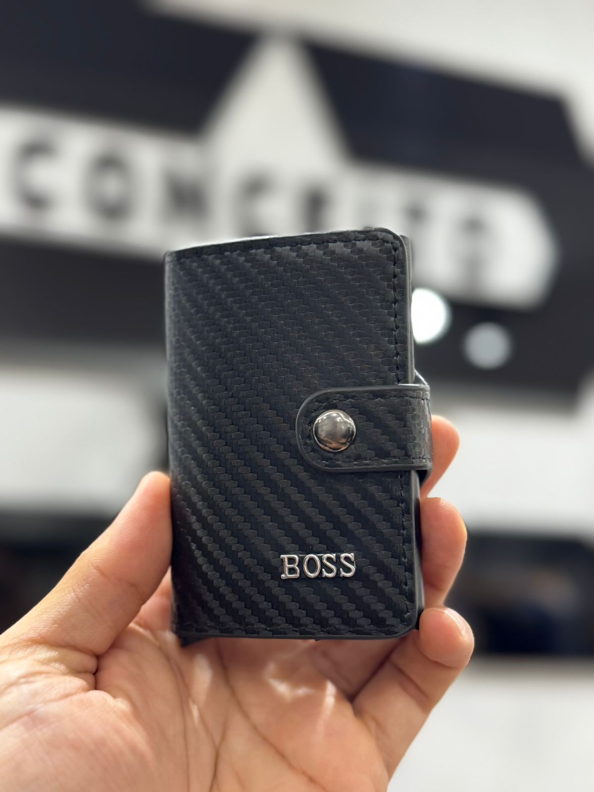 Porta Cartão BSS - Preto - 02596 - Conceito 62