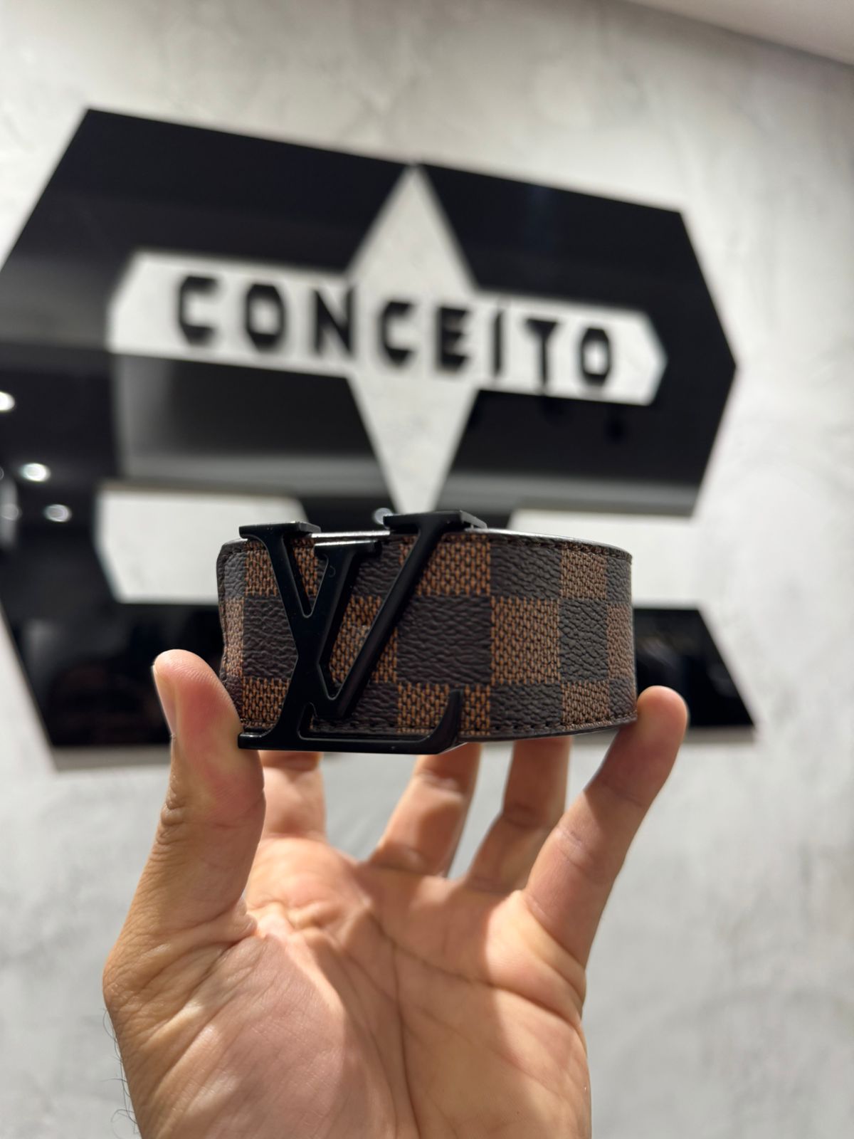 Cinto LV - Marrom - 02317 - Conceito 62