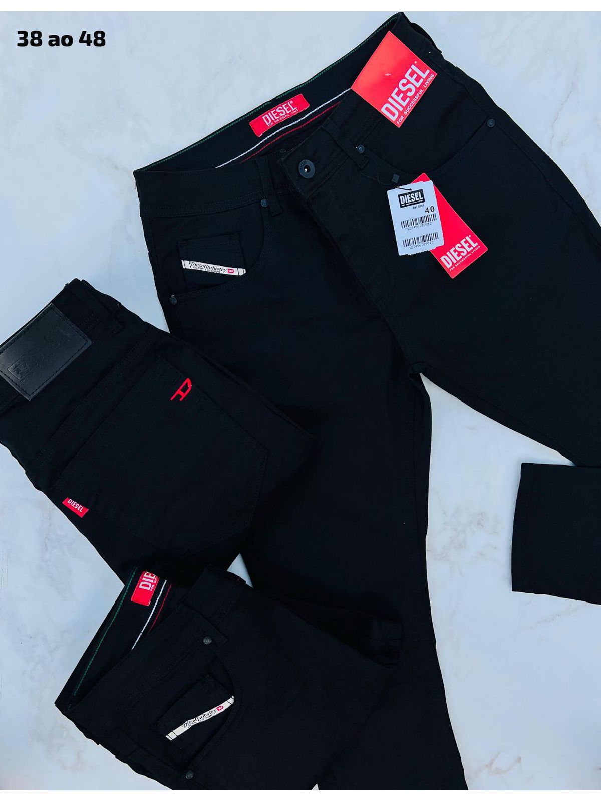 Calça Jeans DSL - Preto - 02733 - Conceito 62