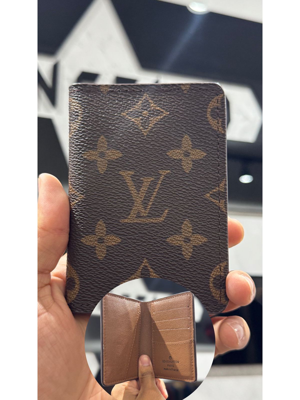 Porta Cartão LV - Marrom - 02600 - Conceito 62