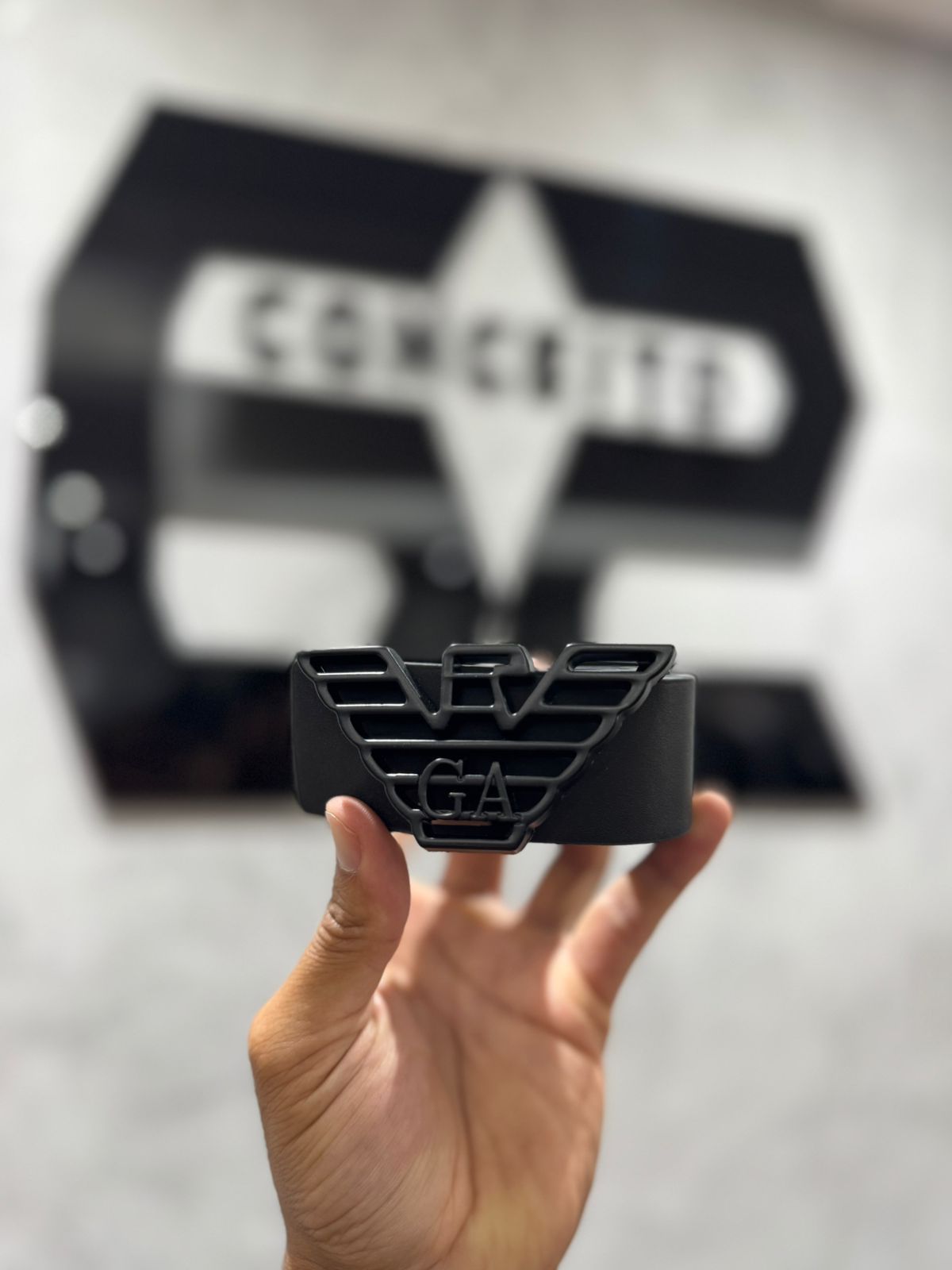 Cinto Armani - Preto - 02320 - Conceito 62