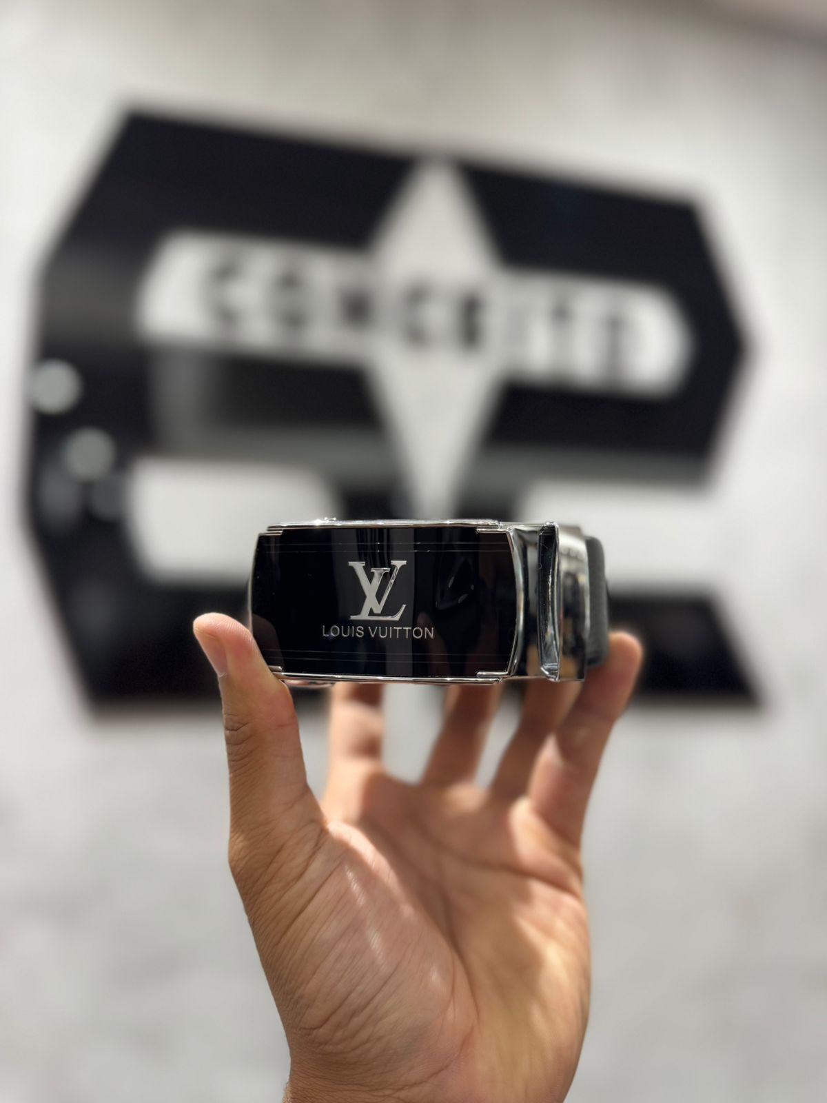 Cinto Lv - Preto - 02321 - Conceito 62