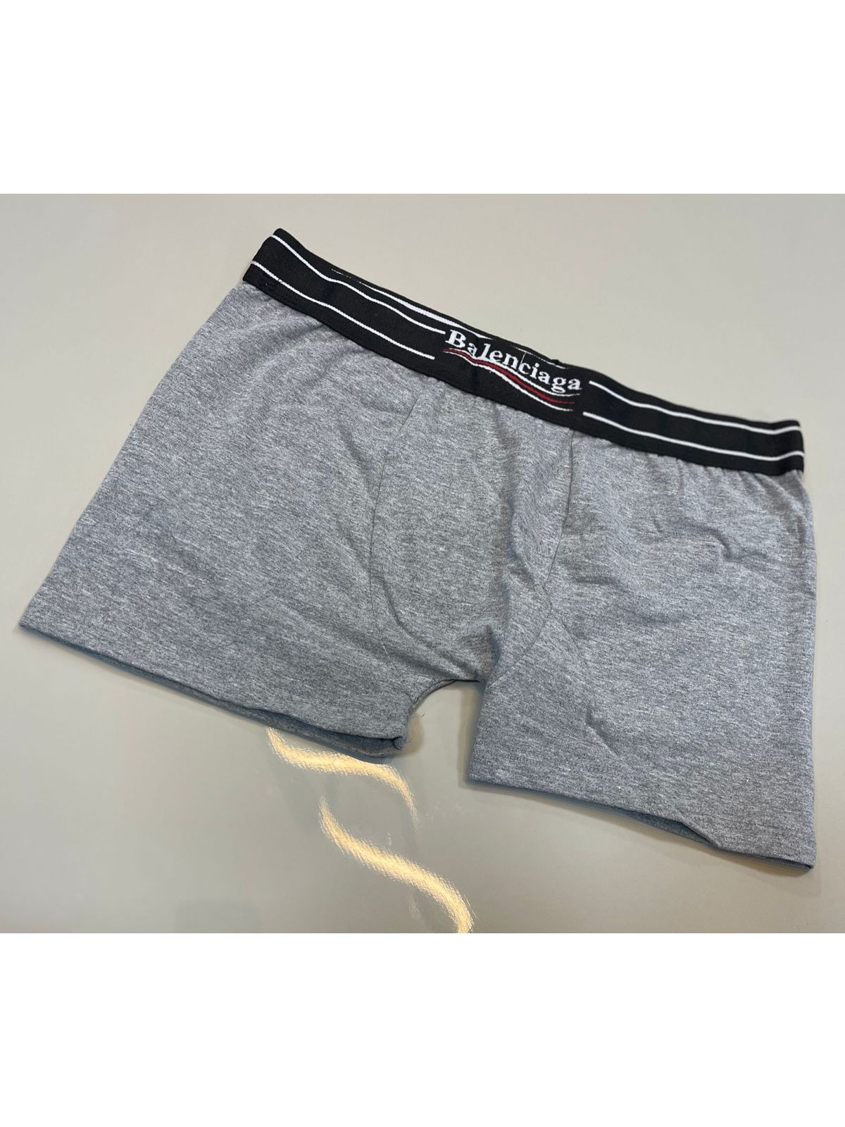 Cueca Boxer Balanciag - Cinza - 03607 - Conceito 62