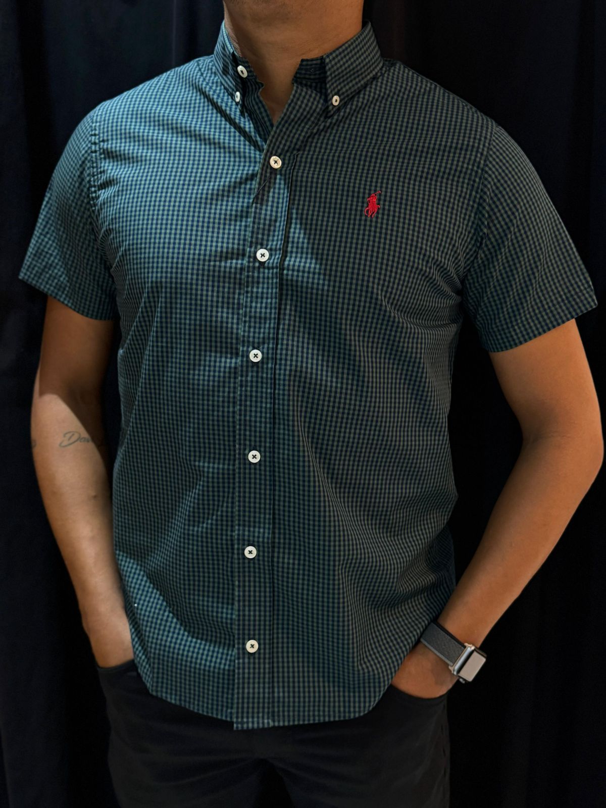 Camisa Social Micro Ralph - Azul - 03007 - Conceito 62