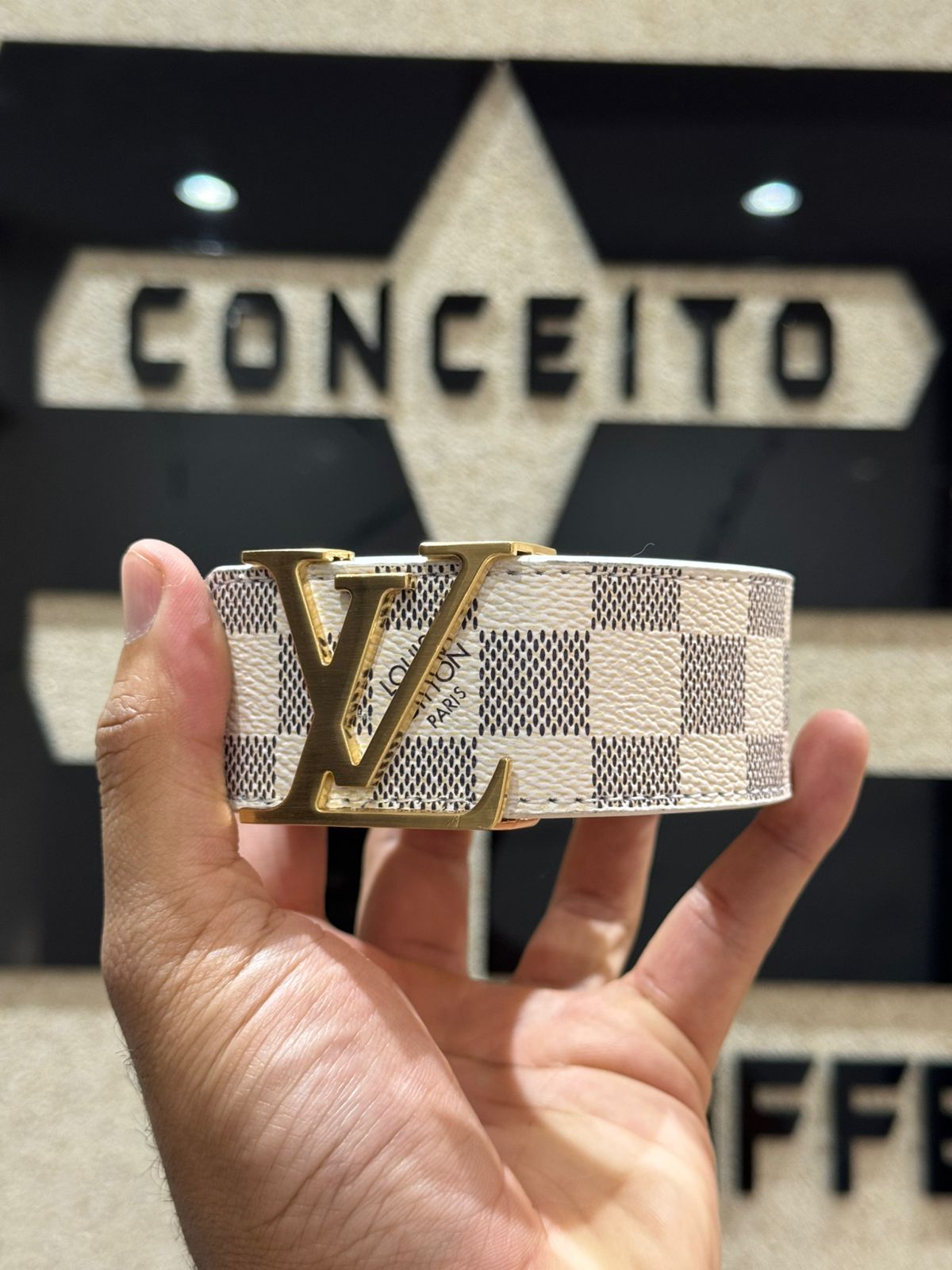 Cinto Lv - Branco - 03103 - Conceito 62