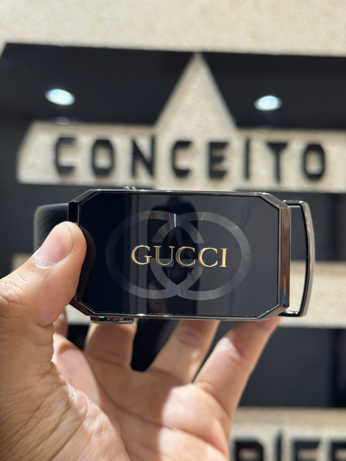 Cinto Catraca - Gucci - 03107 - Conceito 62