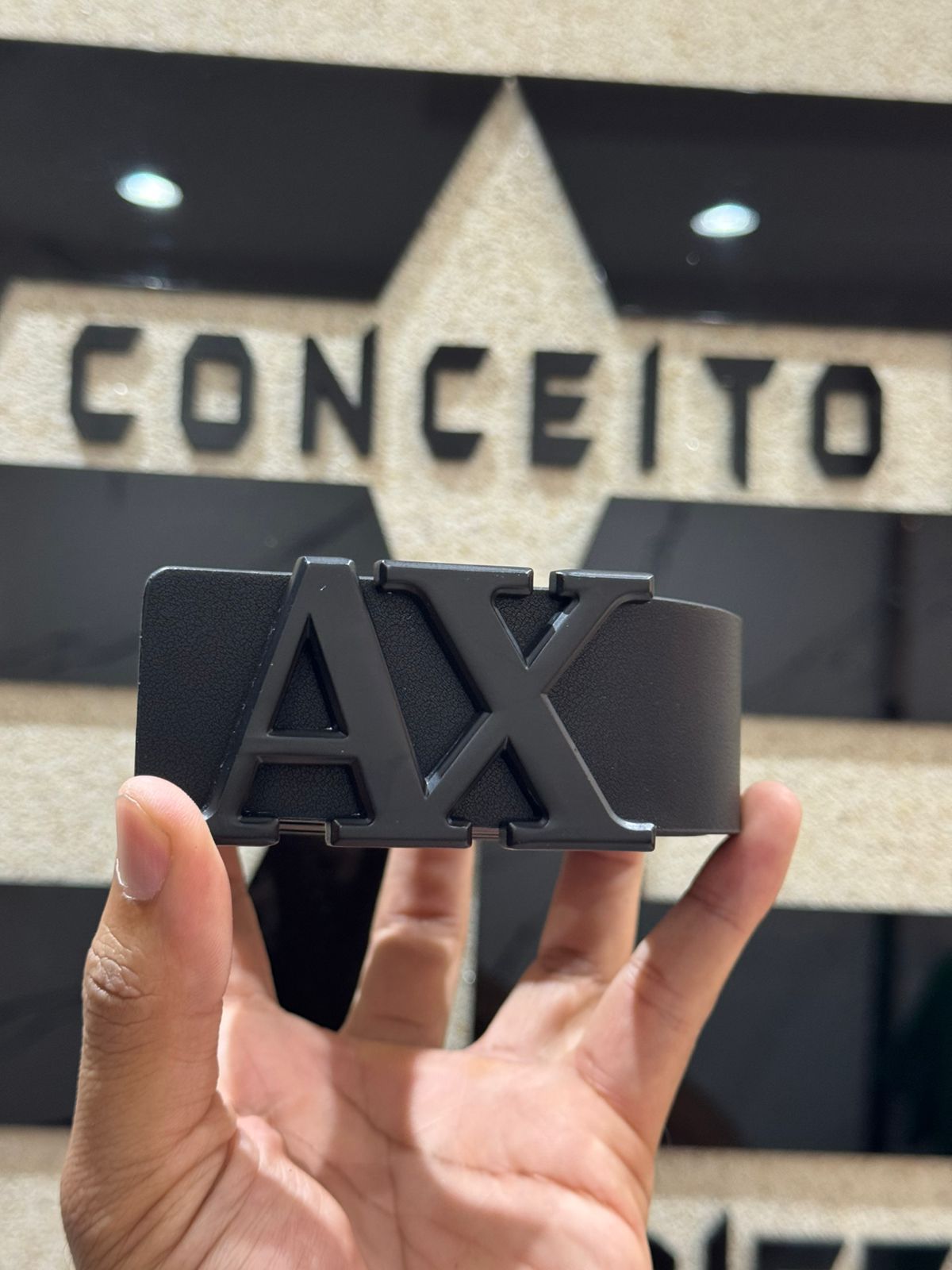 Cinto AX - Preto - 03096 - Conceito 62