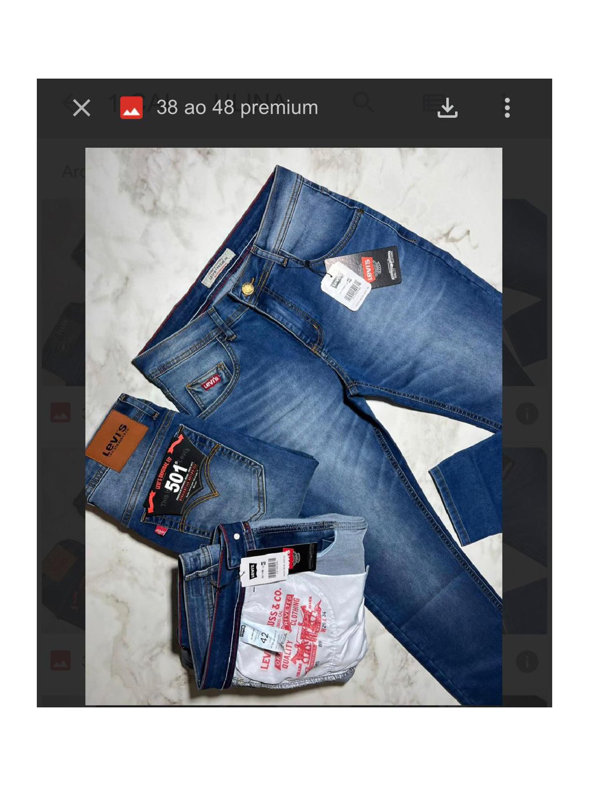 Calça Jeans Levs - 04320 - Conceito 62