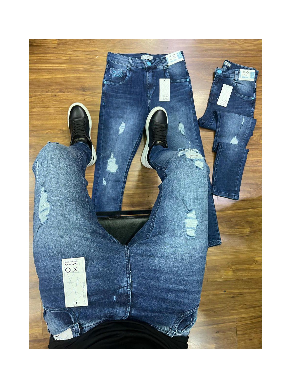 Calça Jeans Jogador - 04325 - Conceito 62