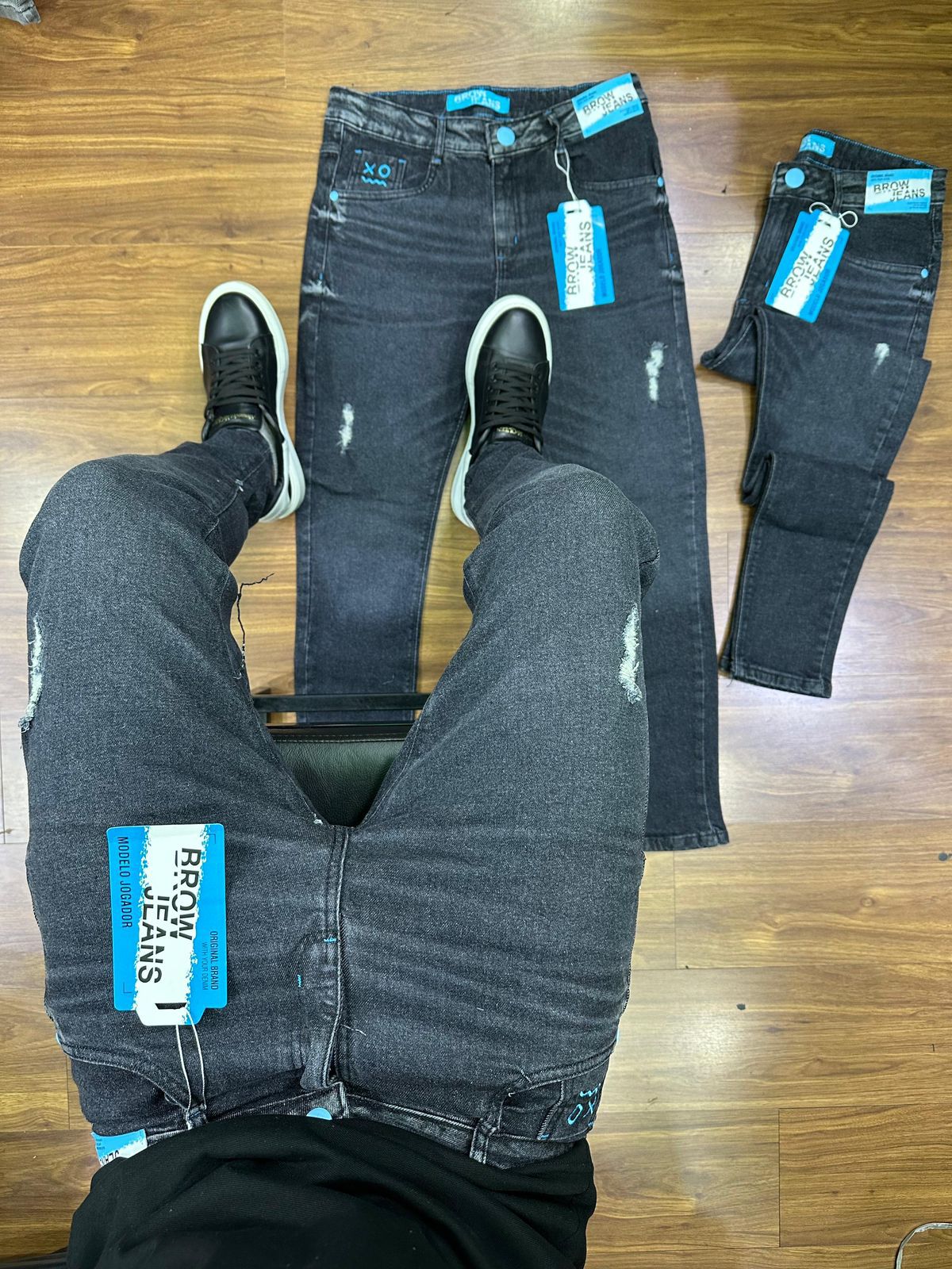 Calça Jeans Jogador - 04328 - Conceito 62