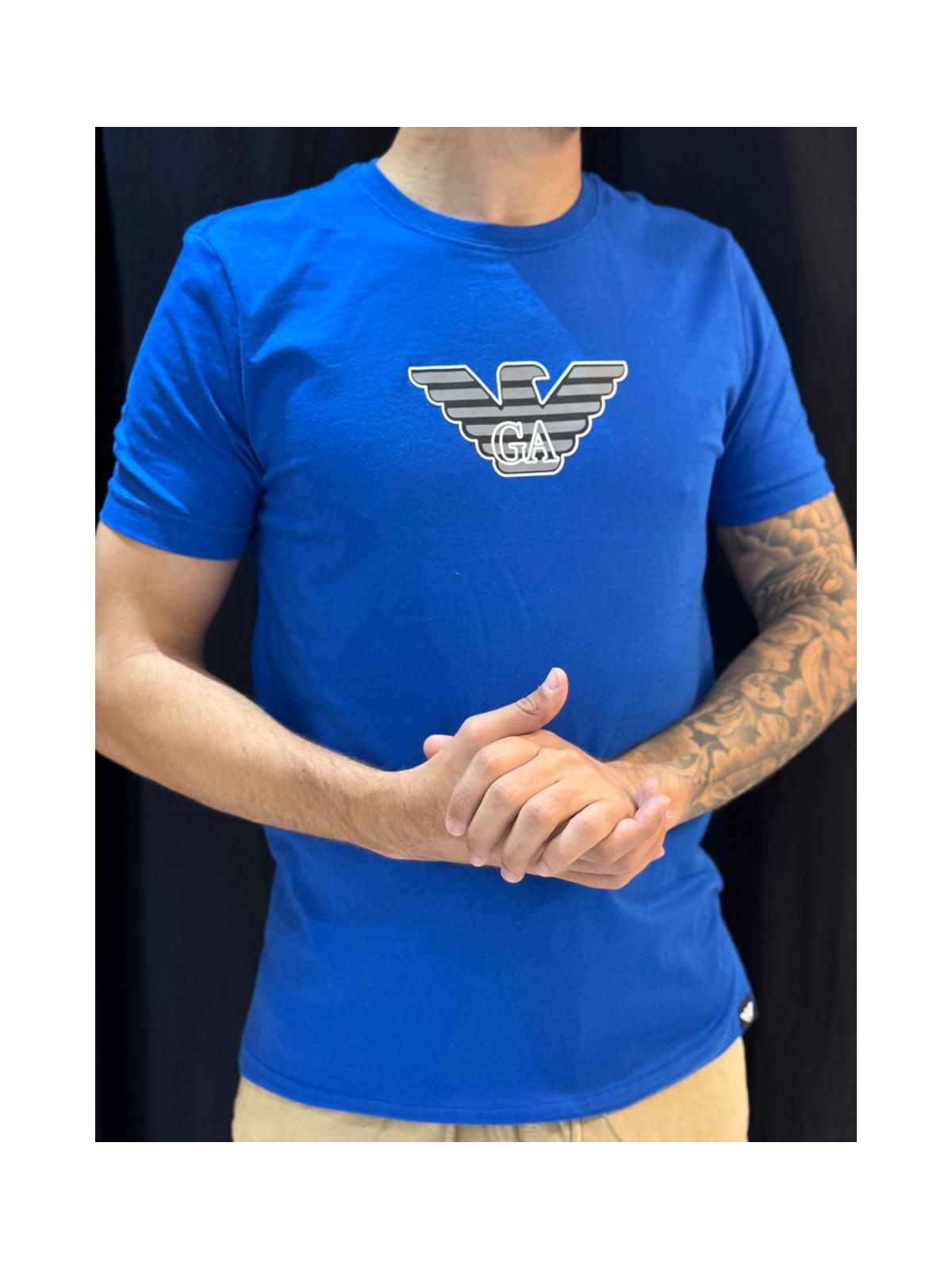 Camiseta Premium Emporio - Azul Copia - 04453 - Conceito 62