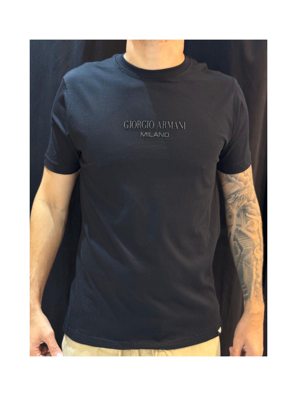 Camiseta Premium Armani - Preto - 04460 - Conceito 62