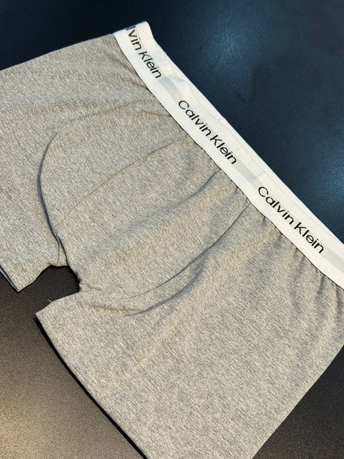 Cueca Boxer CK - Cinza - 03329 - Conceito 62