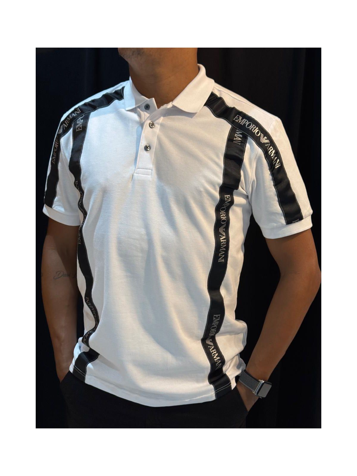 Polo Peruana Armani - Branco - 02207 - Conceito 62