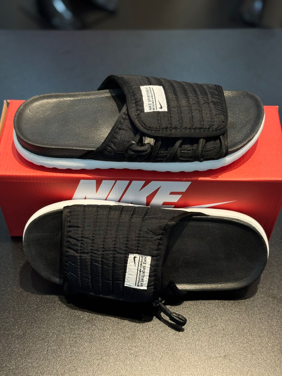 Chinelo Slide Nike Asuna - Preto - 02257 - Conceito 62