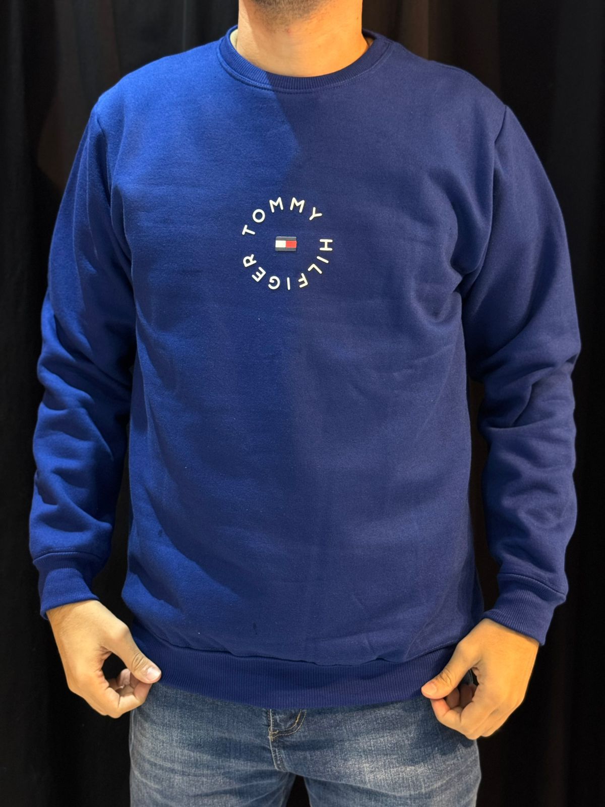 Blusão Moletom TH - Azul - 02554 - Conceito 62